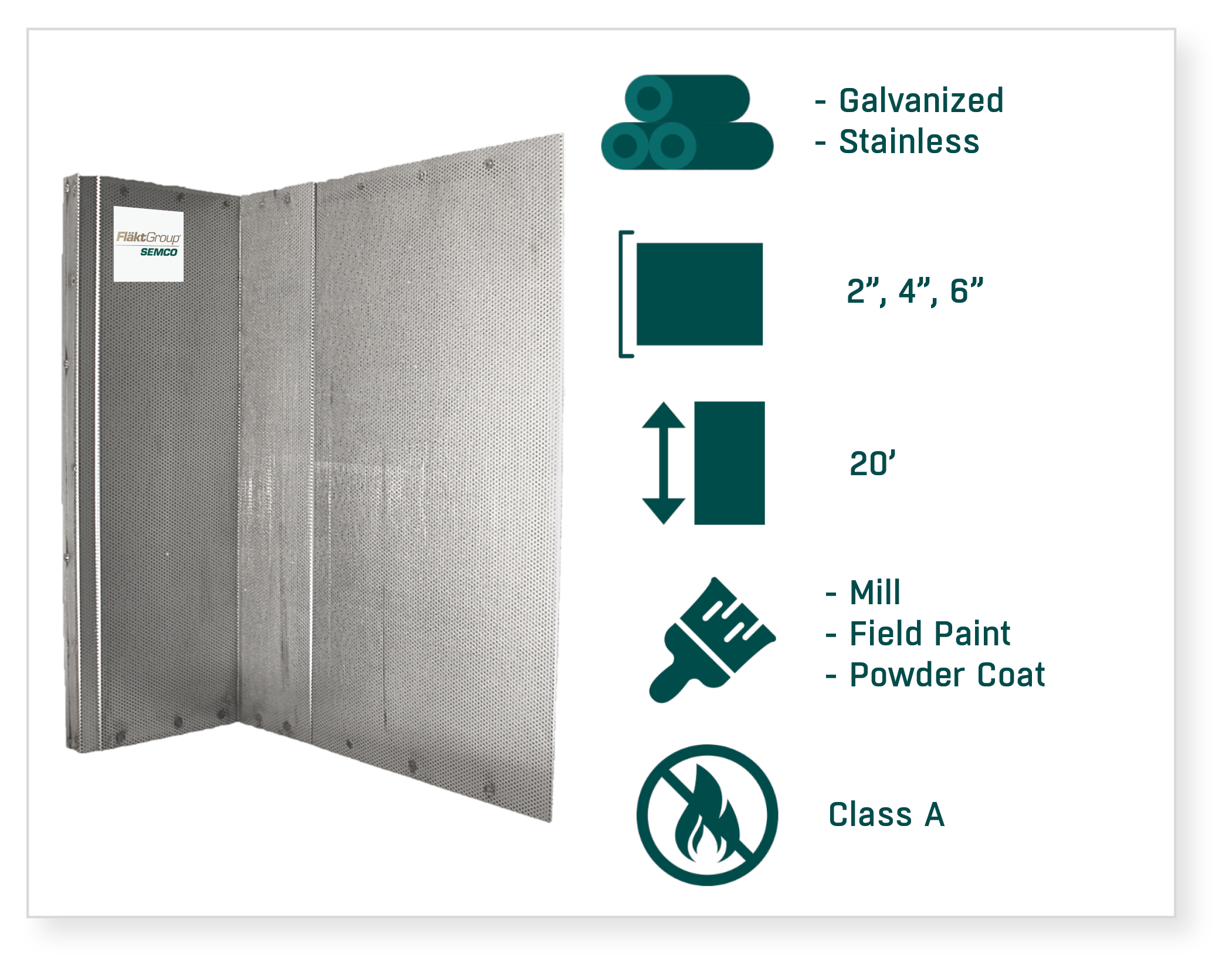 FläktGroup SEMCO Industrial Panels